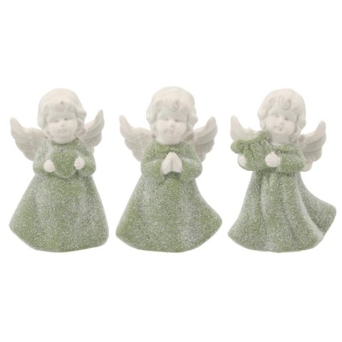 Figurka 13cm ANIOŁEK zielony 3szt Figurka 13cm ANIOŁEK zielony 3szt