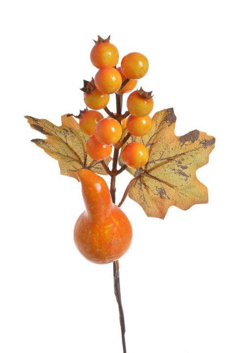 Gałązka z dynią 25,5cm 22CAN18-786 Gałązka z dynią 25,5cm 22CAN18-786