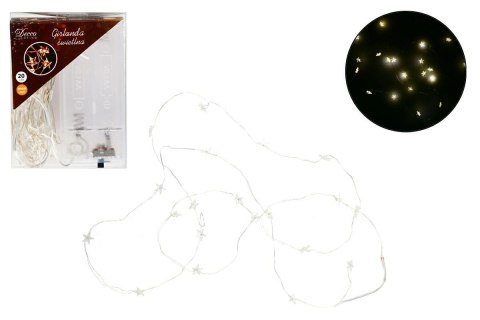 Girlanda świetlna 20led 220cm ciepłe światło Girlanda świetlna 20led 220cm ciepłe światło