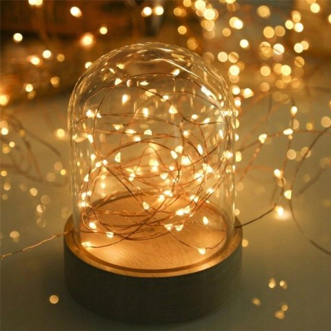 Lampka druciki 20 led na baterie ciepłe światło 2m 25szt. | Q230321021 Lampka druciki 20 led na baterie ciepłe światło 2m 25szt. | Q230321021
