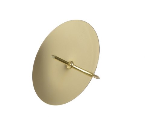 Podstawka pod świece złota 6cm 4szt. | 39CAN6195-6S_GLD Podstawka pod świece złota 6cm 4szt. | 39CAN6195-6S_GLD