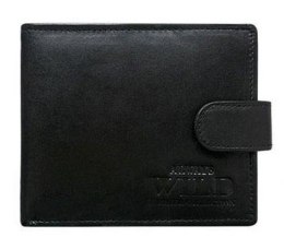 Portfel męski skórzany black | N992L-P-SCR