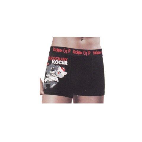Bokserki męskie ZAKOCHANY KOCUR - mix rozmiarów i kolorów Bokserki męskie ZAKOCHANY KOCUR - mix rozmiarów i kolorów