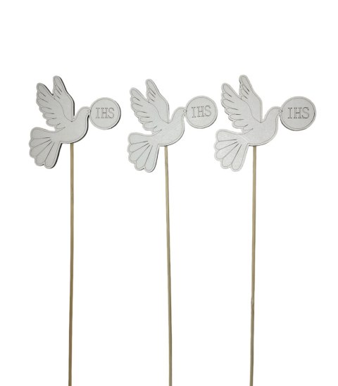 Pik 3szt. KOMUNIA ŚW. GOŁĄB 10cm Pik 3szt. KOMUNIA ŚW. GOŁĄB 10cm