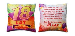 Poduszka urodzinowa -- 18 lat przede mną cały świat