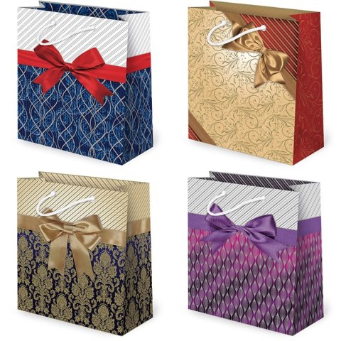 Torebki ozdobne 10szt. TD set 33 Kokardy eleganckie 11,2 x 14 x 6,4 cm Torebki ozdobne 10szt. TD set 33 Kokardy eleganckie 11,2 x 14 x 6,4 cm