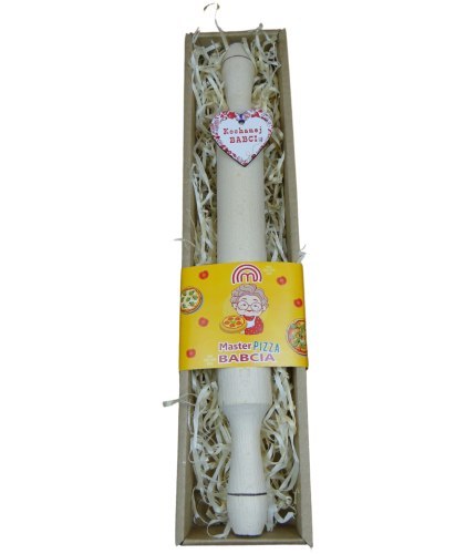 Wałek do ciasta pizzy w pudełku dla Babci 42 x 9 cm. Wałek do ciasta pizzy w pudełku dla Babci 42 x 9 cm.