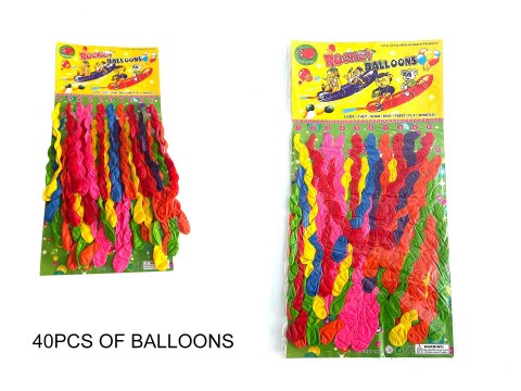 Balony 40szt. na blistrze Z9723 Balony 40szt. na blistrze Z9723