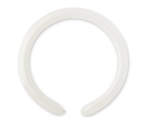 Balony D4 pastelowe białe (modelina) 100szt. D4/01 Balony D4 pastelowe białe (modelina) 100szt. D4/01