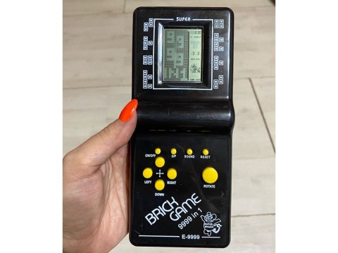 Elektroniczna gra tetris konsola kieszonkowa retro 18221 Elektroniczna gra tetris konsola kieszonkowa retro 18221