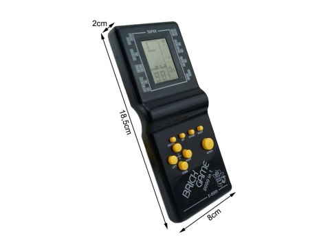 Elektroniczna gra tetris konsola kieszonkowa retro 18221 Elektroniczna gra tetris konsola kieszonkowa retro 18221