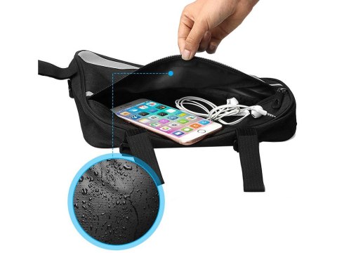 Sakwa rowerowa pod ramę saszetka torba na rower Sakwa rowerowa pod ramę saszetka torba na rower
