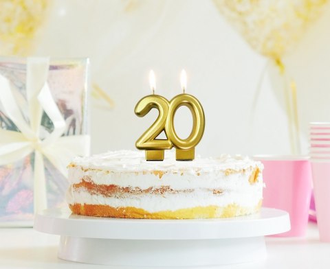 Świeczka "20 " Świeczka "20 "