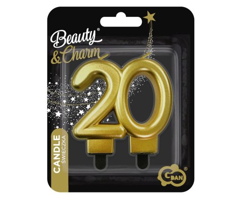 Świeczka "20 " Świeczka "20 "