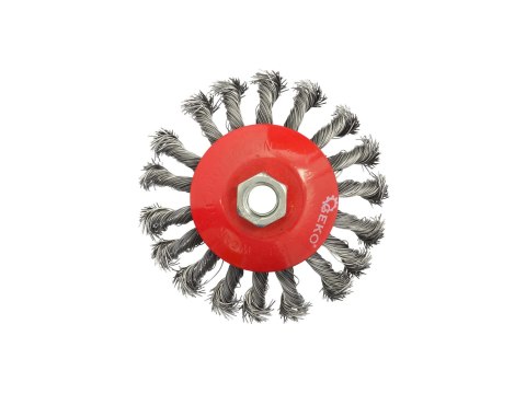 Szczotka druciana boczna pleciona 115mm M14 G00606 Szczotka druciana boczna pleciona 115mm M14 G00606