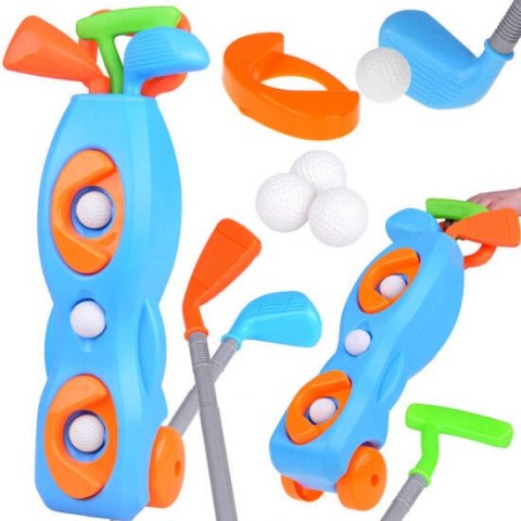Zestaw do gry w Mini Golfa + stojak na kółkach i akcesoria SP0765 Zestaw do gry w Mini Golfa + stojak na kółkach i akcesoria SP0765