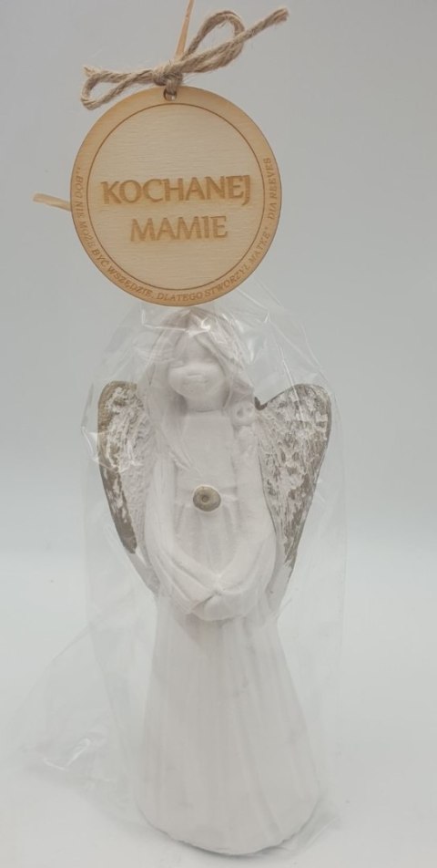 Anioł guziczek dla Kochanej Mamy 17cm | A-11 Anioł guziczek dla Kochanej Mamy 17cm | A-11