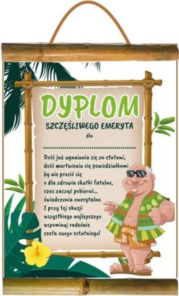 Dyplom SZCZĘŚLIWEGO EMERYTA