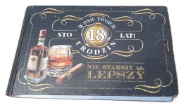 Pudełko na pieniądze banknotówka na 18 urodziny