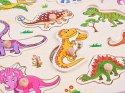 Puzzle drewniane dinozaury