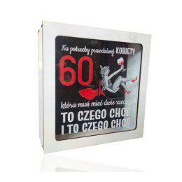 Skarbonka z okienkiem 60 urodziny