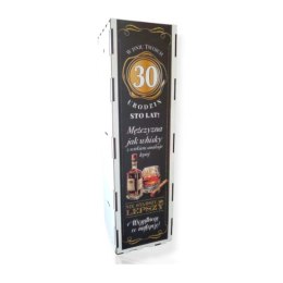 Skrzynka pudełko butelkę 30 Urodziny WHISKY