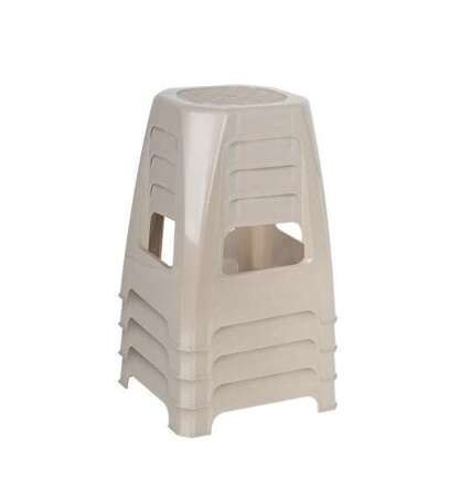 Taboret krzesło stołek Rattan Brązowy do 90 kg Taboret krzesło stołek Rattan Brązowy do 90 kg