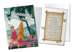 Karnet B6 - Szanowna Pani od teraz jest na Emeryturze