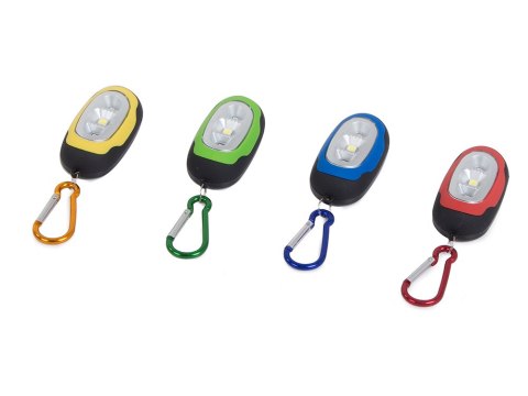 Mini latarka brelok 3 led lampka magnes do plecaka 14259 Mini latarka brelok 3 led lampka magnes do plecaka 14259