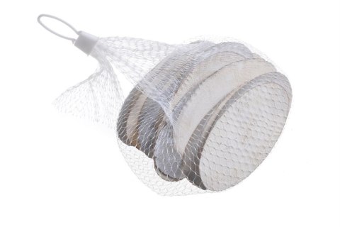 Owalne plastry drewna, malowane z przecierką ok. 5cm x 13cm 8szt. 129CAN9367 Owalne plastry drewna, malowane z przecierką ok. 5cm x 13cm 8szt. 129CAN9367