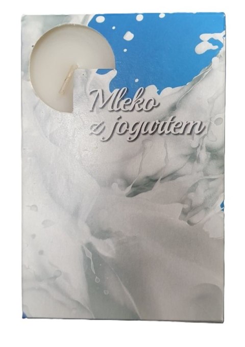 Podgrzewacz zapachowy 6szt. tea light MLEKO Z JOGURTEM Podgrzewacz zapachowy 6szt. tea light MLEKO Z JOGURTEM