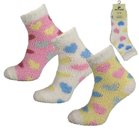 Skarpeta cosy bukla serca mix 35-38/39-42 Skarpeta cosy bukla serca mix 35-38/39-42