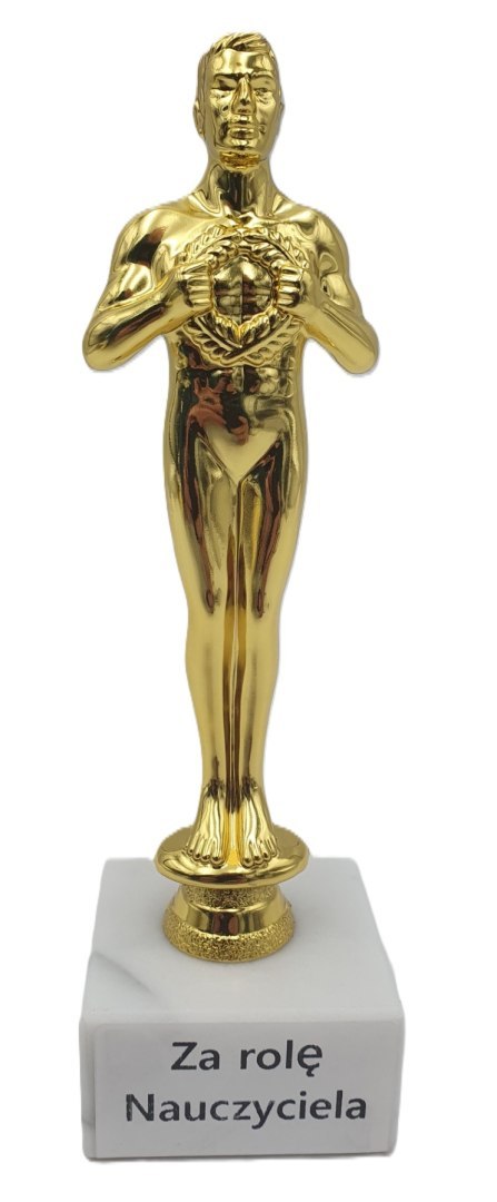 Statuetka 'Za rolę Nauczyciela' Statuetka 'Za rolę Nauczyciela'