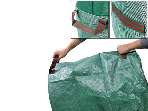 Worek ogrodowy torba ogrodowa pojemnik kosz na liście trawę 120l mocny duży Worek ogrodowy torba ogrodowa pojemnik kosz na liście trawę 120l mocny duży