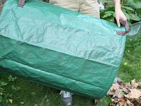 Worek ogrodowy torba ogrodowa pojemnik kosz na liście trawę 120l mocny duży Worek ogrodowy torba ogrodowa pojemnik kosz na liście trawę 120l mocny duży