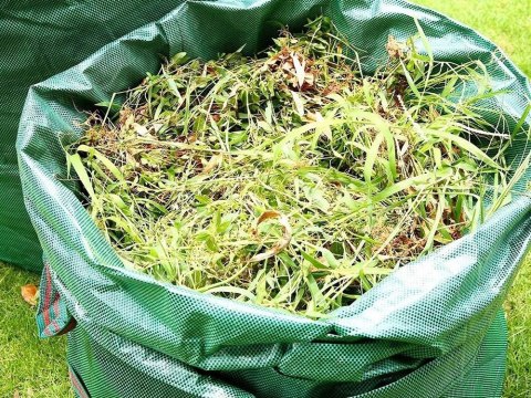 Worek ogrodowy torba ogrodowa pojemnik kosz na liście trawę 120l mocny duży Worek ogrodowy torba ogrodowa pojemnik kosz na liście trawę 120l mocny duży