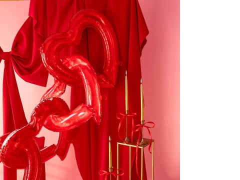 Balon foliowy ramka w kształcie serca 69 x 70cm 157893 Balon foliowy ramka w kształcie serca 69 x 70cm 157893