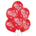 Balony serca 6szt. | BNS06-099