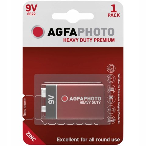 Bateria R9 9V AGFA Bateria R9 9V AGFA