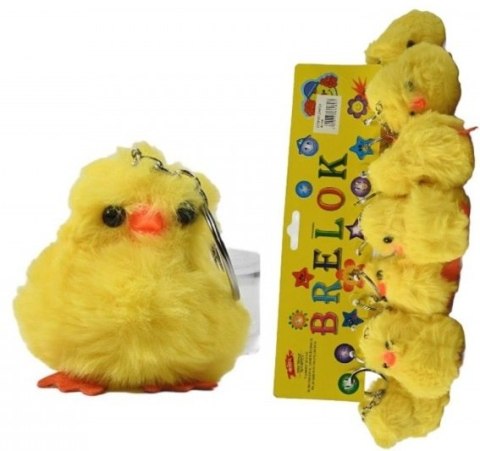 Brelok pluszowy 12szt. KURCZAK Brelok pluszowy 12szt. KURCZAK