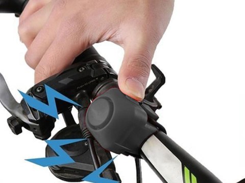 Dzwonek rowerowy klakson elektroniczny głośny 130 db syrena na rower alarm 14398_CZ Dzwonek rowerowy klakson elektroniczny głośny 130 db syrena na rower alarm 14398_CZ