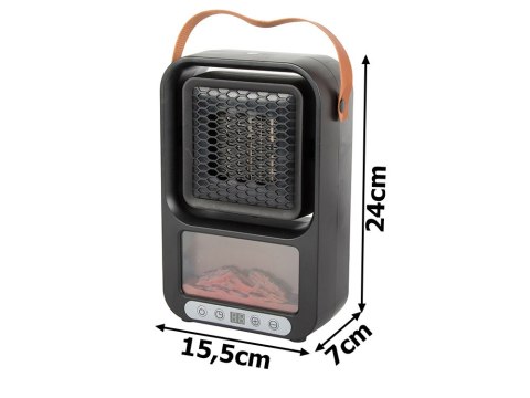 Faerlka termowentylator grzejnik elektryczny termostat 500w kominek mocny 24475 Faerlka termowentylator grzejnik elektryczny termostat 500w kominek mocny 24475