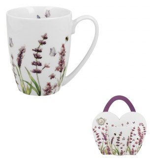 Kubek 360ml. classic w koszyczku CLASSC LAVENDER Kubek 360ml. classic w koszyczku CLASSC LAVENDER