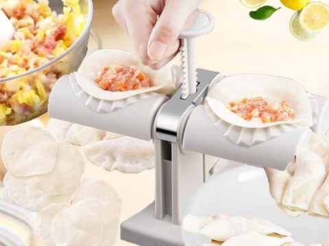 Maszynka urządzenie forma do robienia lepienia pierogów pierożków ręczna 07220 Maszynka urządzenie forma do robienia lepienia pierogów pierożków ręczna 07220