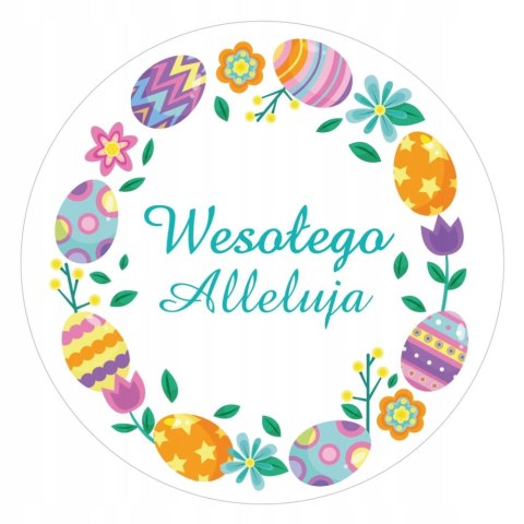 Naklejki Wesołego Alleluja Naklejki Wesołego Alleluja