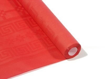 Obrus papierowy w rolce 1,18 x 6m czerwony 20-65 Obrus papierowy w rolce 1,18 x 6m czerwony 20-65