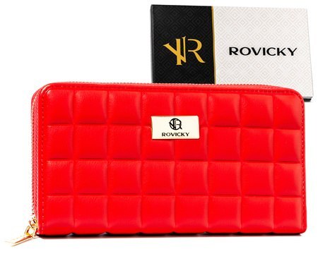 Portfel damski PU R-PKK-01 Red 5970 Portfel damski PU R-PKK-01 Red 5970