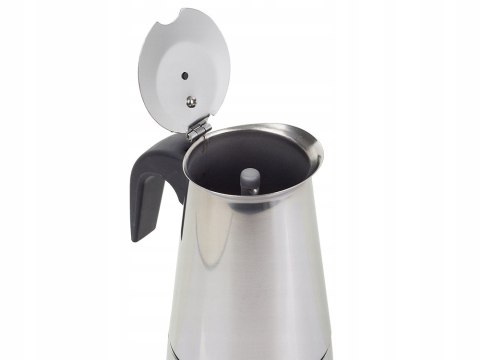 Włoska kawiarka italy zaparzacz kawy 6 filiżanek 300ml stal 07007 Włoska kawiarka italy zaparzacz kawy 6 filiżanek 300ml stal 07007
