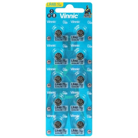 Bateria alkaliczna Vinnic LR48 / AG5 blister - 10szt. Bateria alkaliczna Vinnic LR48 / AG5 blister - 10szt.