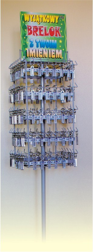 Brelok imiona damskie metal 10szt. | 5872 Brelok imiona damskie metal 10szt. | 5872